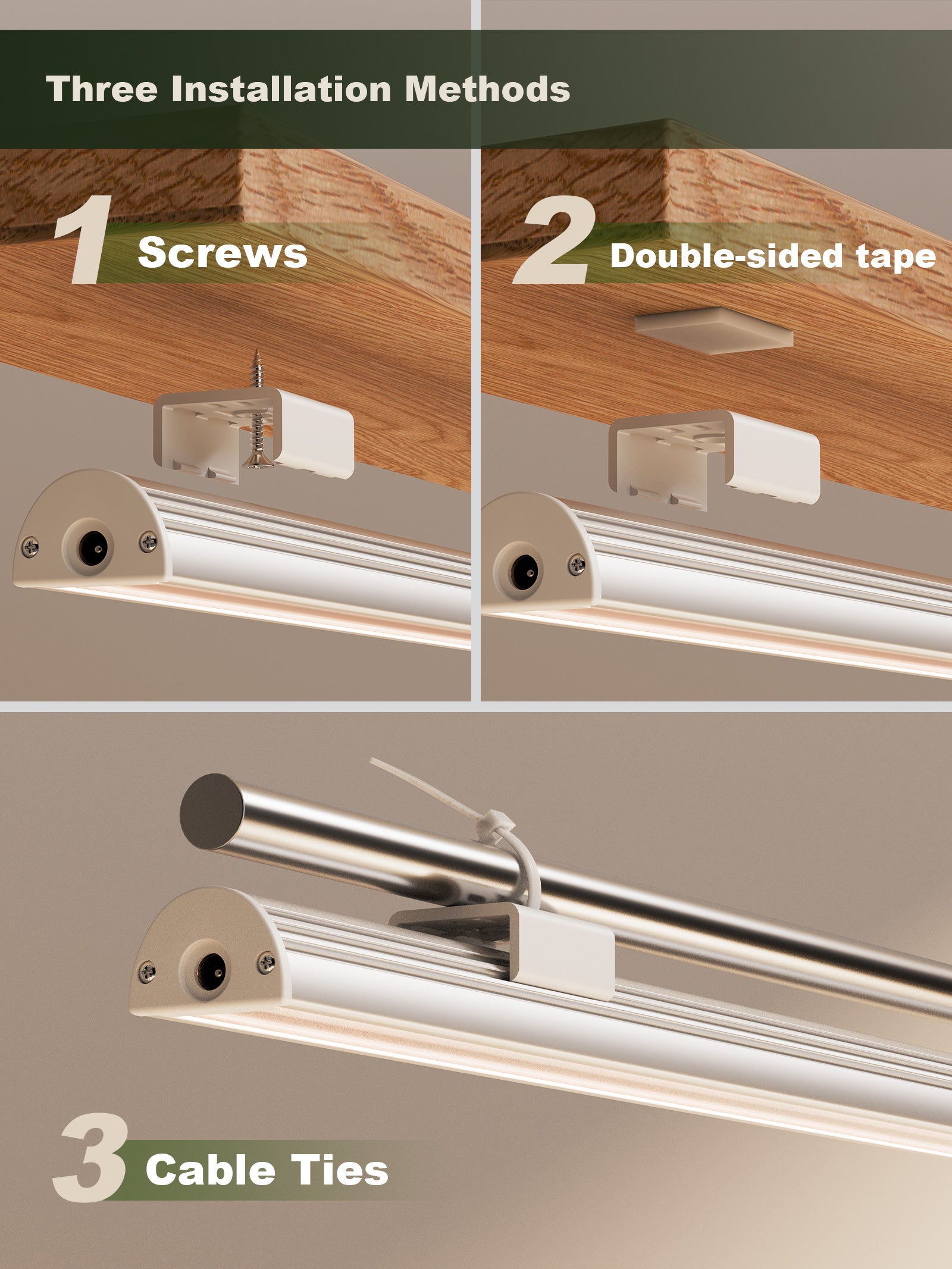 GLOWRIUM Smart Grow Light Strips with App Control – 15" Full Spectrum LED Plant Lights, Auto Timer, 3 Dimming Levels, for Indoor Plants & Shelves-G6