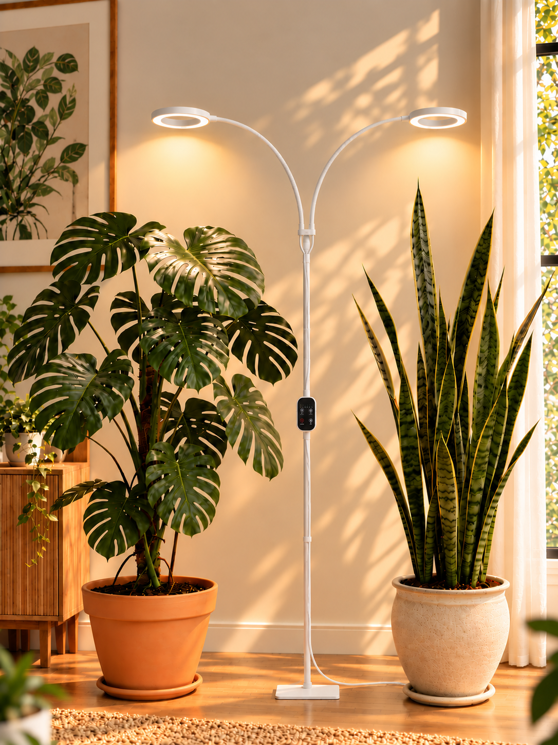 GLOWRIUM® G2 36W Pflanzenlampe Vollspektrum LED Pflanzenleuchte für Zimmerpflanzen
