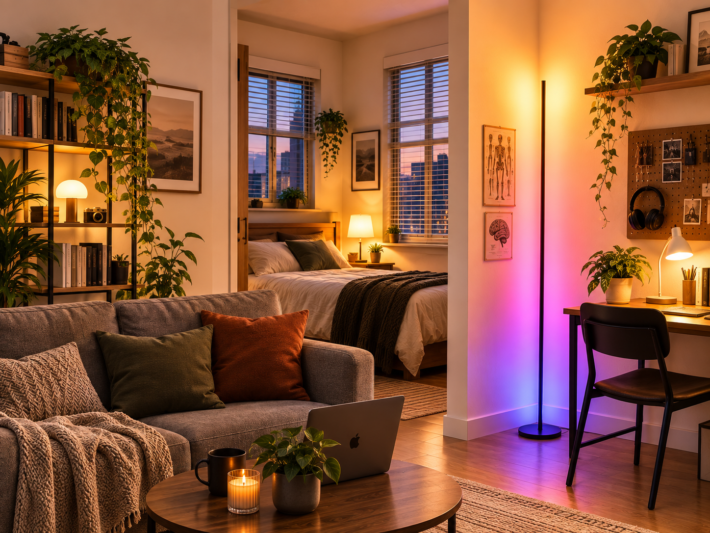 How to Make Your First Apartment Cozy With Ambient Lighting Ideas