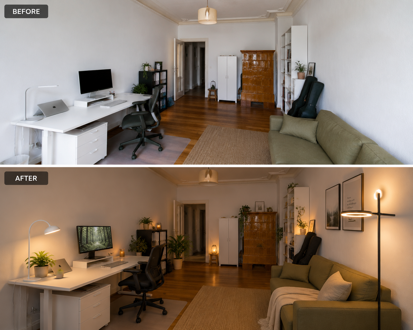 How to Make Your Home Office Cozy With Better Lighting Ideas