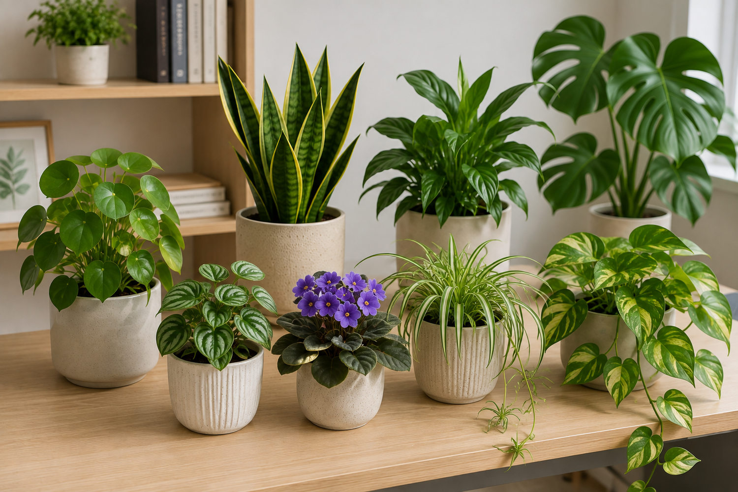 Best Home Office Plants & Grow Light Tips for a Greener Workspace