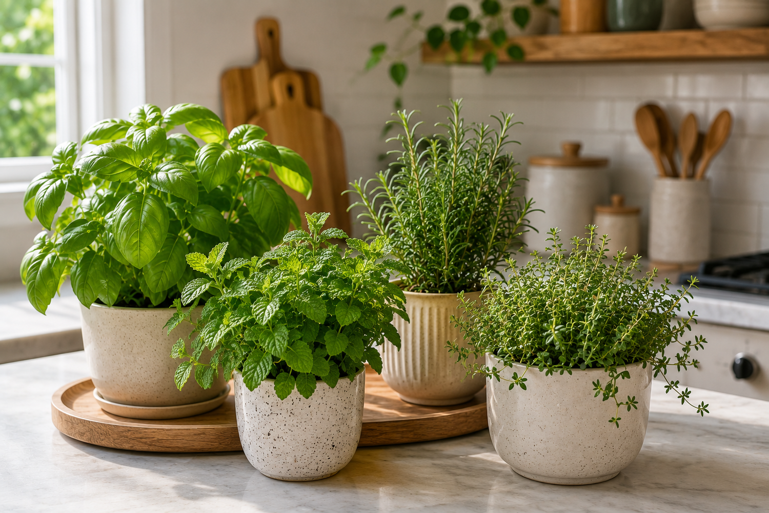 Kitchen Grow Lights: How to Grow Fresh Herbs Indoors Year-Round