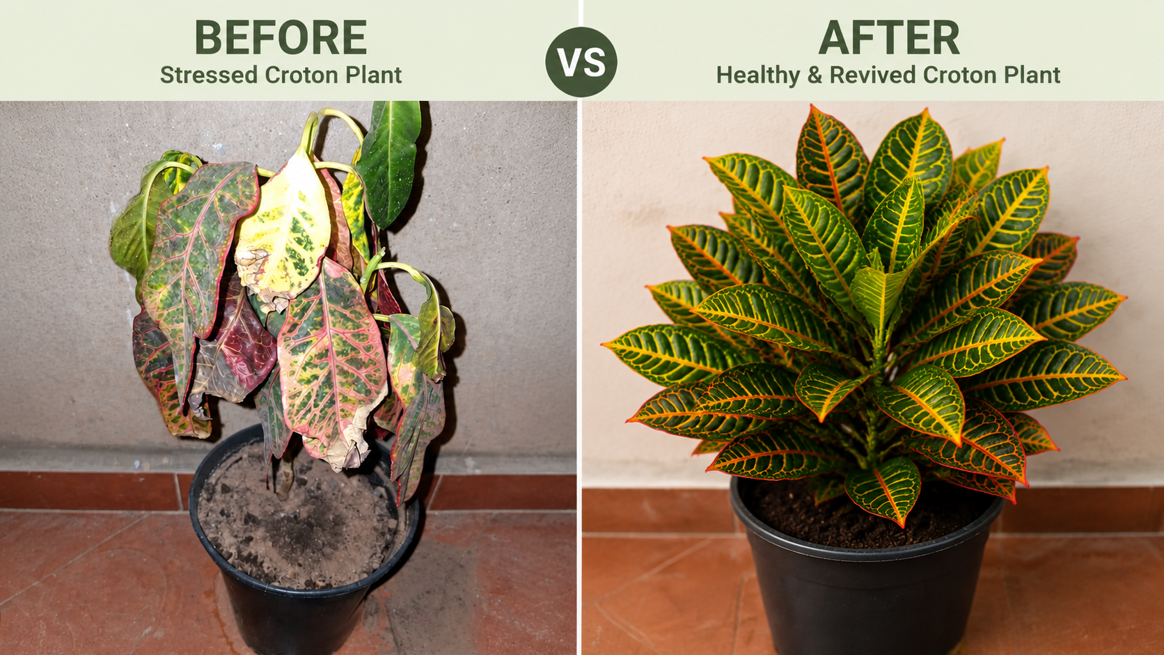 How to Save a Dying Croton Plant: Yellow Leaves, Leaf Drop & Light Problems Explained