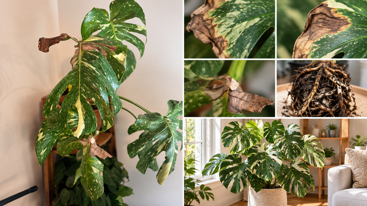 Monstera Thai Constellation Drooping? Causes & Fixes