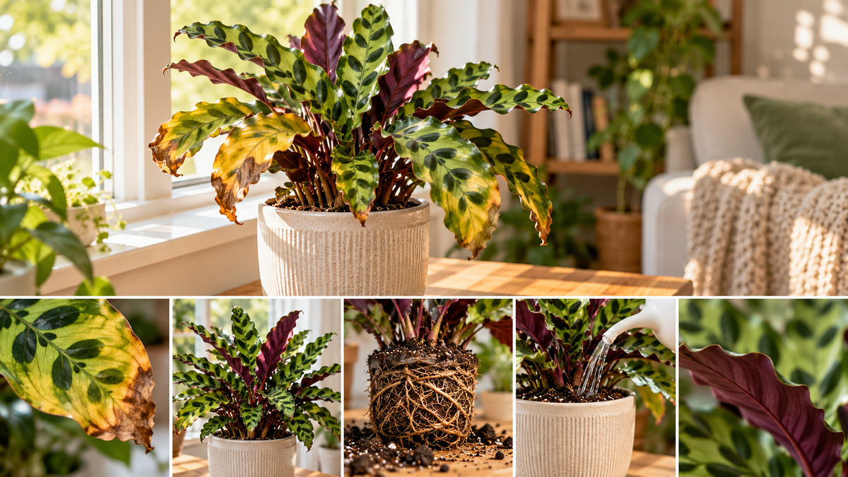 Rattlesnake Plant Yellow Leaves: Causes & Recovery Tips
