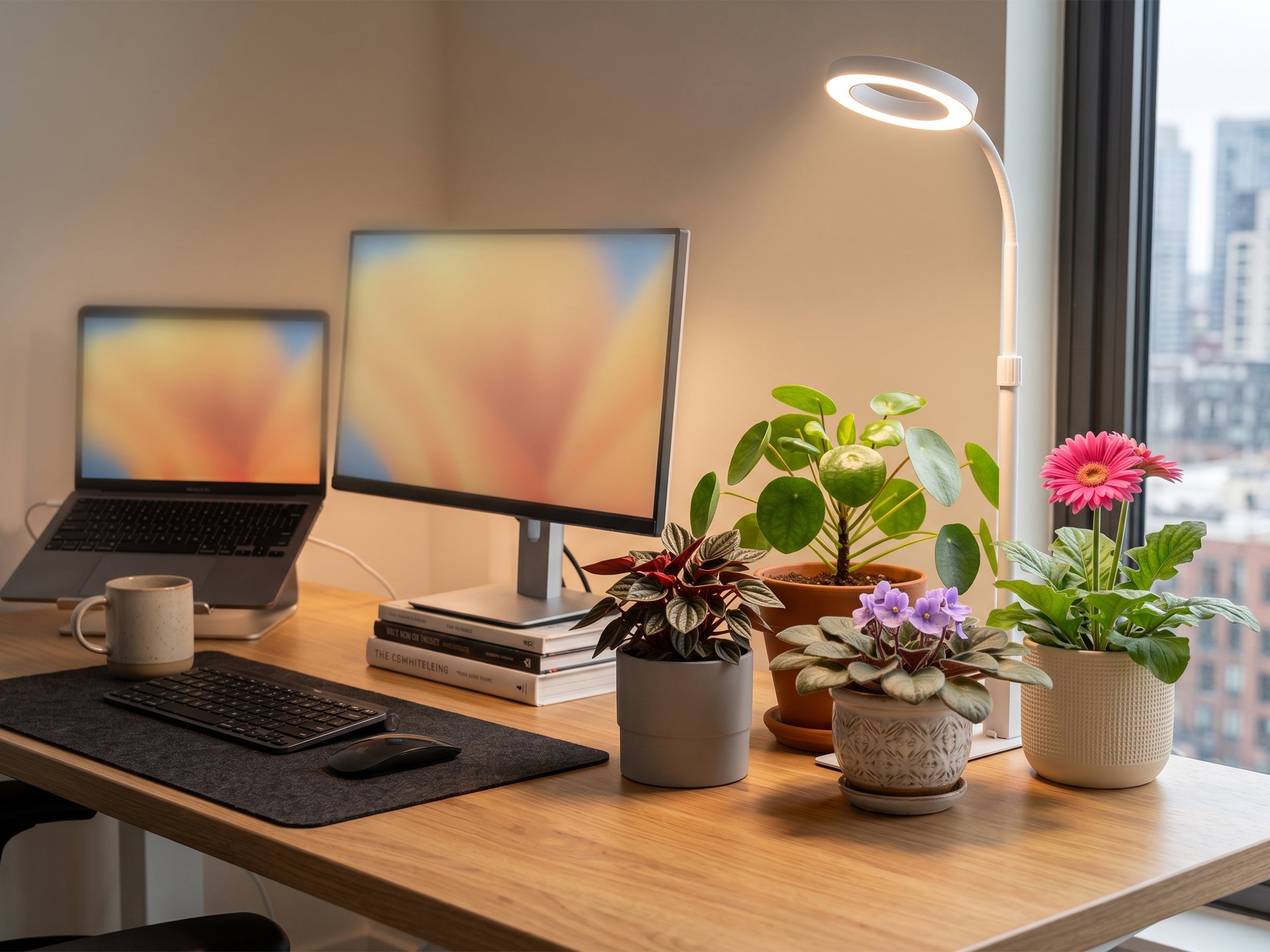 Grow light for Office Desk Plant