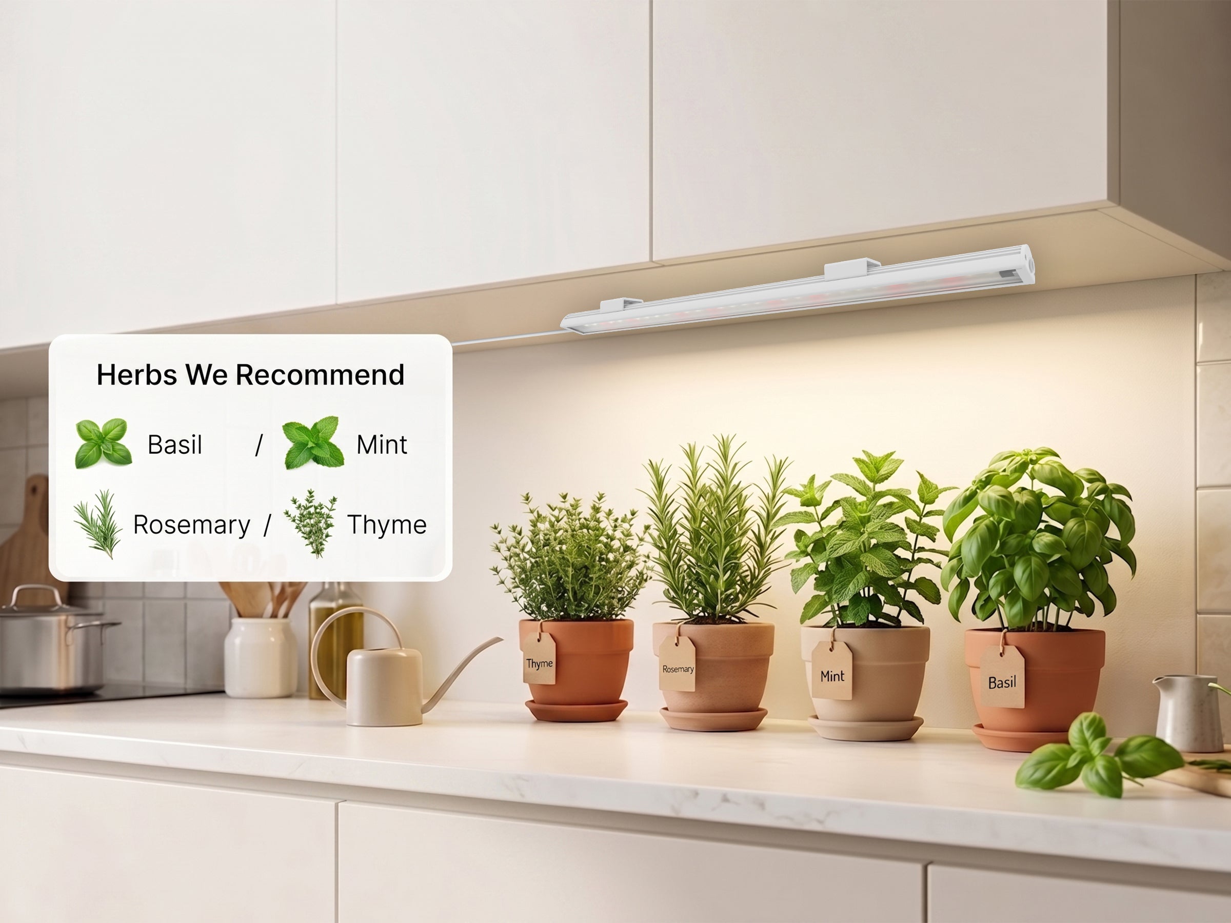 Grow Light for Kitchen Plant