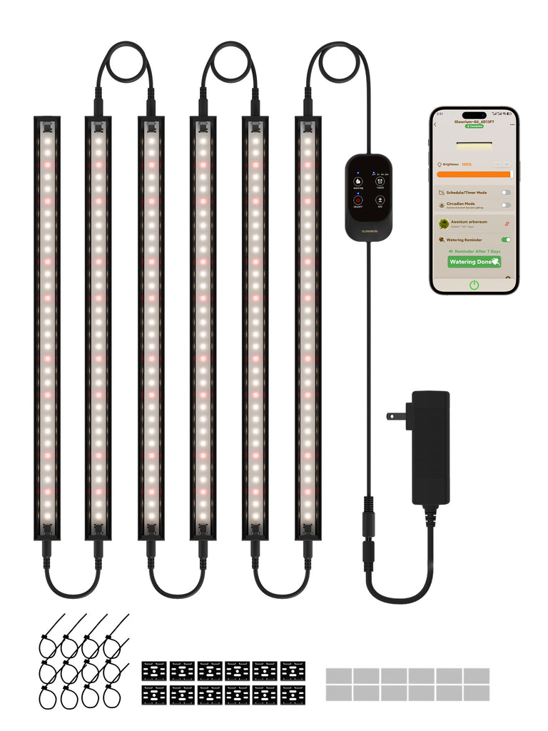 GLOWRIUM G6 | 48W Smart Full Spectrum LED Grow Light Strip