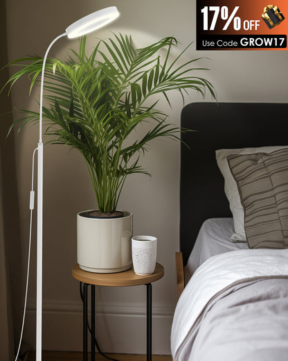 GLOWRIUM®20W Grow Light Full Spectrum LED Floor Plant Light for Indoor Plants-G2