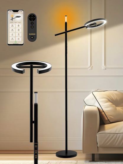 Smart Home Floor Lamp-H1 With APP Control &amp; Stepless Dimmable