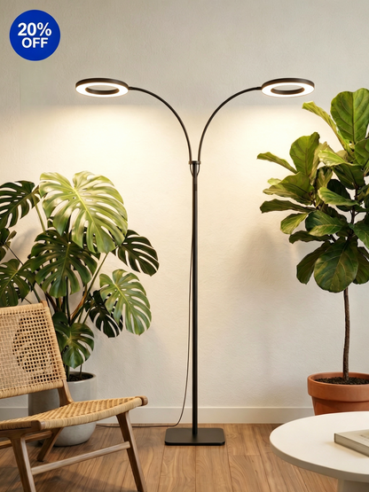 GLOWRIUM G2 | 36W LED Pflanzenlampe Vollspektrum, Standfuß