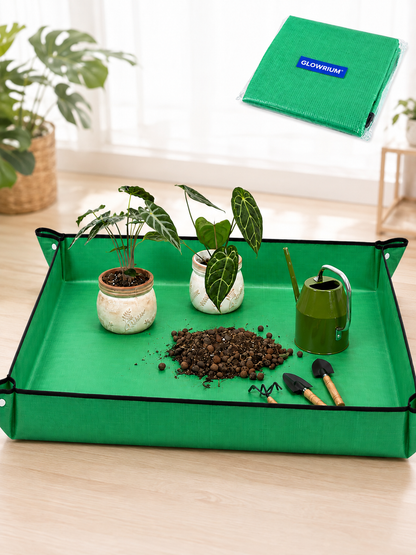 GLOWRIUM Repotting Mat – A Cleaner, Easier Way to Care for Your Plants