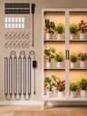 GLOWRIUM® G6 Smart LED Grow Light for Indoor Plants - Full Spectrum, Auto Timer, Stepless Dimming, Modular, Plug & Play