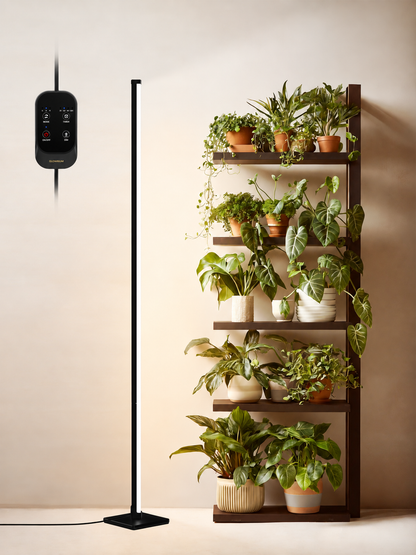GLOWRIUM® G3 36W (60 in) Grow Lights - Full Spectrum, Hanging and Standing, Auto Timer, Wide Area Coverage for Indoor Plants