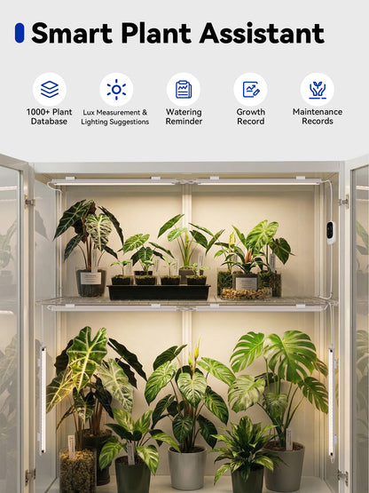 GLOWRIUM smart app plant assistant with 1000 plus plant species database
