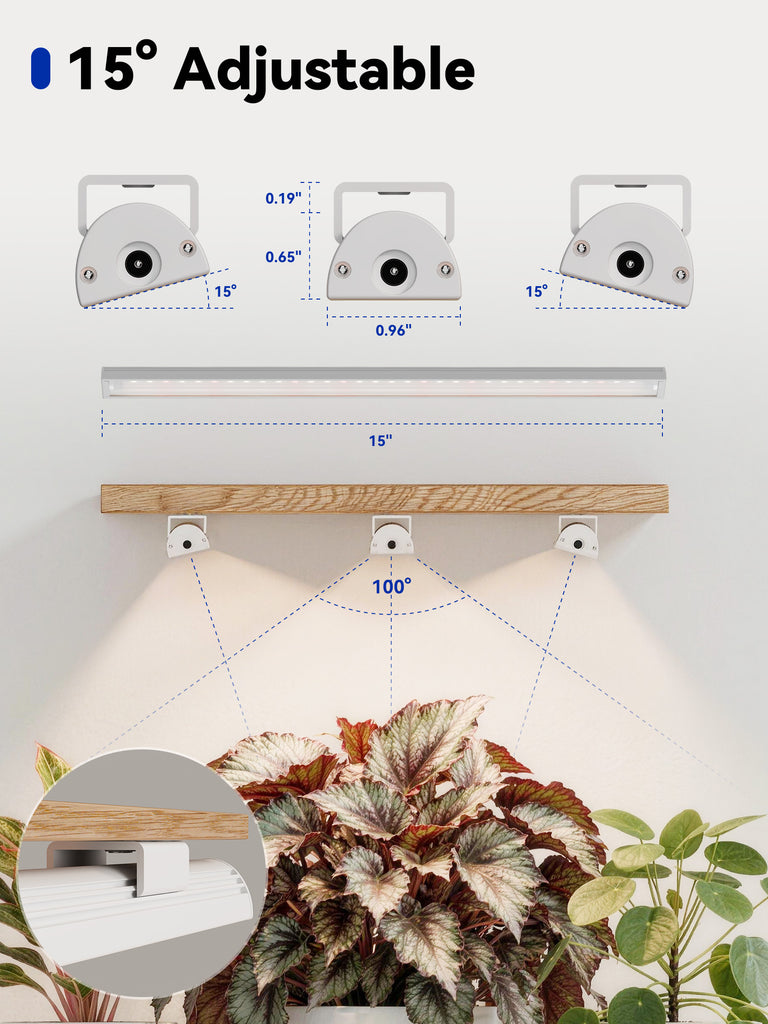 GLOWRIUM G6 | 48W Intelligente LED-Pflanzenzuchtleiste mit vollem Spektrum
