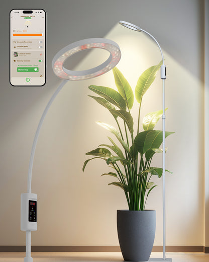 GLOWRIUM G5 | 48W Smart Full Spectrum LED Floor Grow Light
