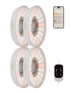 GLOWRIUM G7 Smart Full Spectrum LED Puck Grow Light White 4-pack