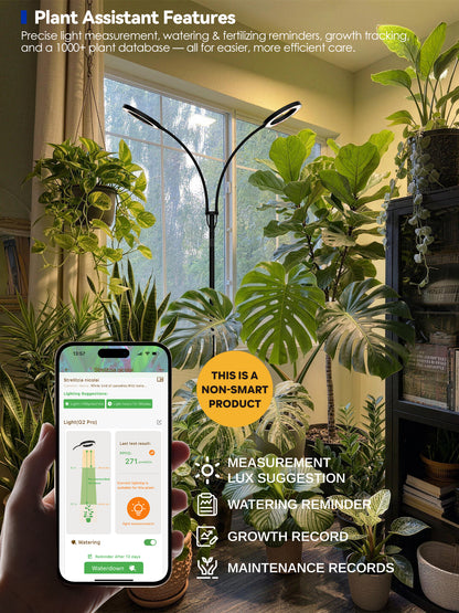 GLOWRIUM®Grow Light  Full Spectrum LED Floor Plant Light for Indoor Plants-G2