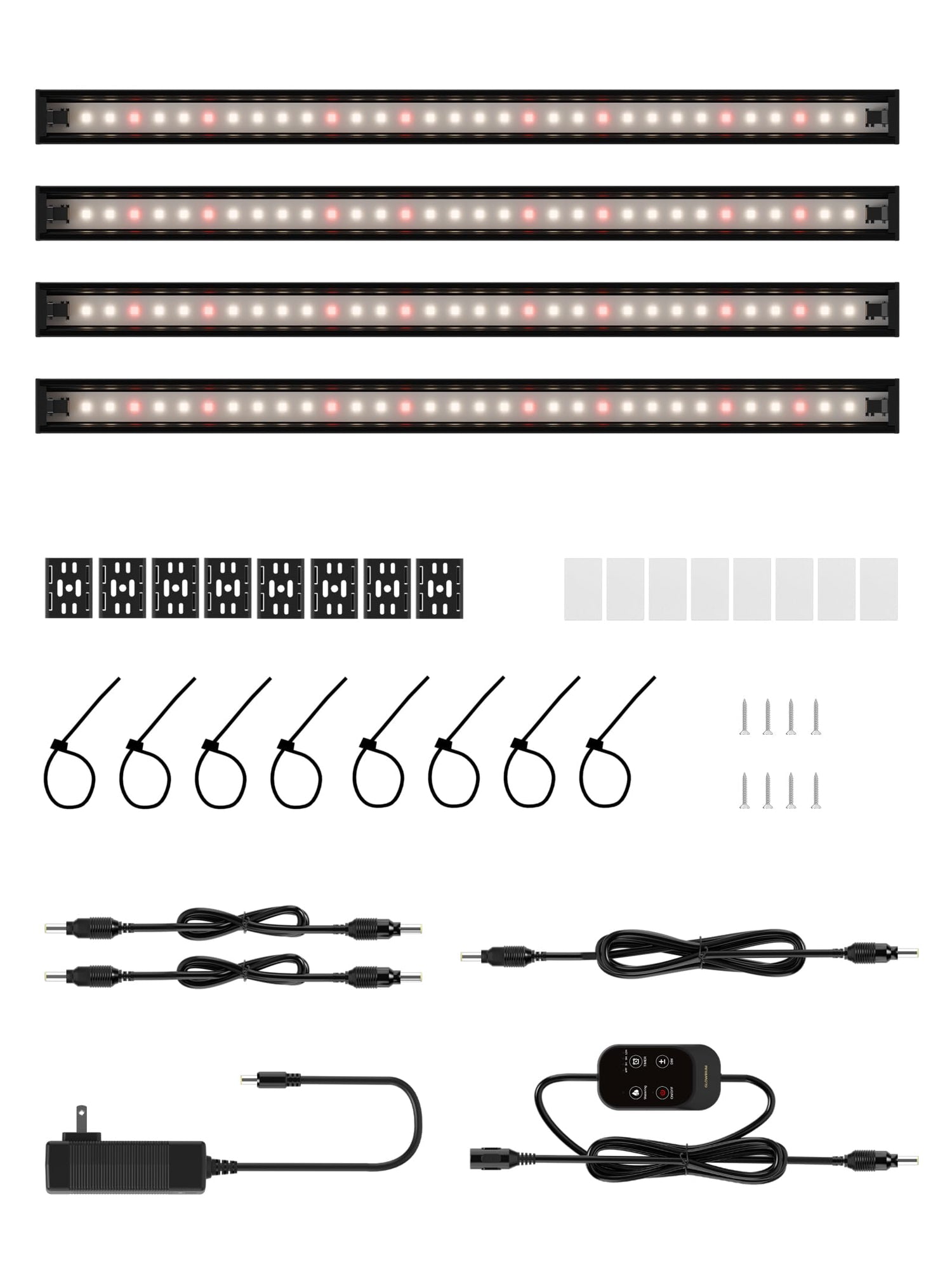 GLOWRIUM Smart LED Grow Light for Indoor Plants - Full Spectrum, Auto Timer, Stepless Dimming, Modular, Plug &amp; Play-G6