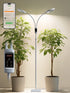 GLOWRIUM G5 Smart White 48W Dual-Head Full Spectrum Floor Grow Light for Most Indoor Plants