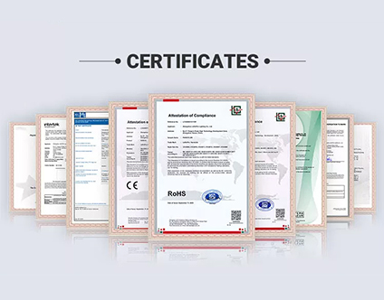 VDE,ENEC, TUV, UL, ETL, CE, EMC, LVD, RoHS, KC Certification